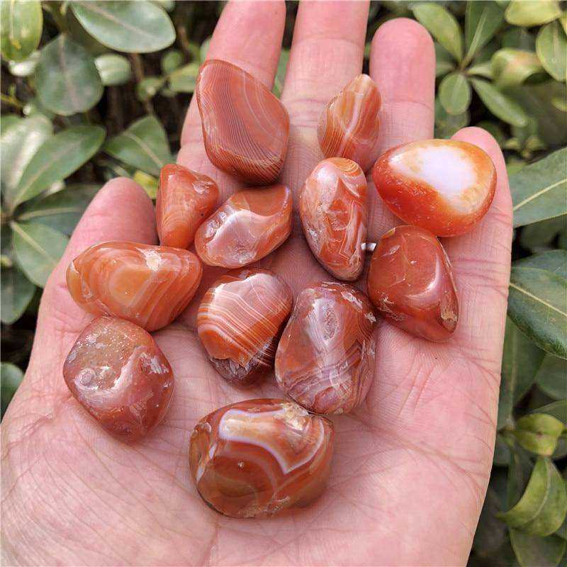 Natural Red Carnelian Crystal