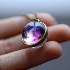 Galaxy Pendant Handmade Necklace
