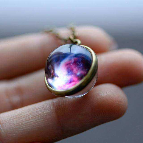 Image of Galaxy Pendant Handmade Necklace