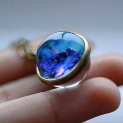 Galaxy Pendant Handmade Necklace