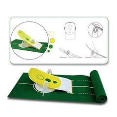 Professional Portable Roll Up Golf Club Putt Trainer