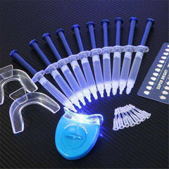Professional Quality Peroxide Teeth Whitening Kit With LED Light