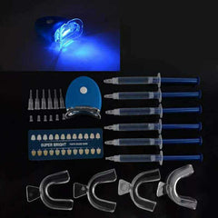 Professional Quality Peroxide Teeth Whitening Kit With LED Light