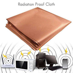 Pure Copper Emf Protection Fabric Blocking Cloth Sheet