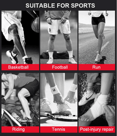 Adjustable Elastic Ankle Sleeve Foot Bandage Anti-Sprain Support