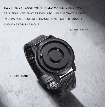 New Style Watch Men Magnetic Bearing Wrist Watches