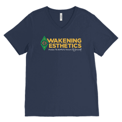Awakening Aesthetics V Neck T Shirt For Men