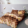 Diamond Lattice Duvet Cover Bedding Set