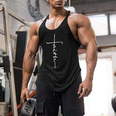 Men's Bodybuilding Tank Tops Gym Sleeveless Vest Shirts Plus Size