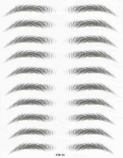 Magic False Eyebrows Tattoo Sticker