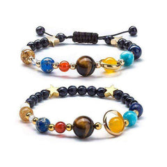 7 Chakra Awakening Healing Lavastone Crystal Bracelet
