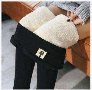 Women's Thick Winter Velvet Wool Pants