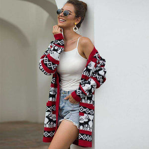 Winter Women 2019 Invierno Cardigan Knitted Sweater