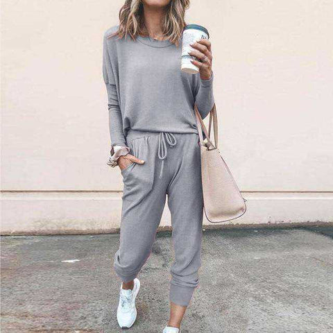 Image of Casual Outfits Jogger 2 Piece Set For Women