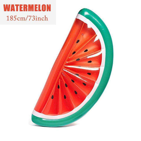 Image of Watermelon Pineapple Cactus Inflatable Swimming Pool Float Mattresses