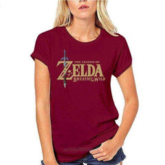 Men The Breath Of Wild Zelda Design T-Shirts