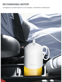 New Portable Electric Juicer Blender