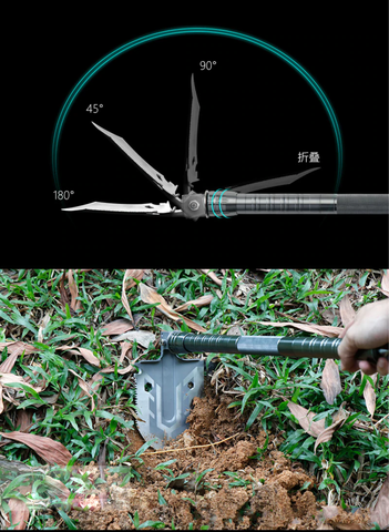 Outdoor multipurpose shovel