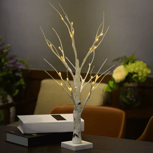 New 60cm Silver Birch LED Tree Lamp