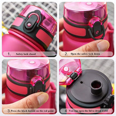 Quality Sports Gym Water Bottle Bpa Free - AWAKENING AESTHETICS