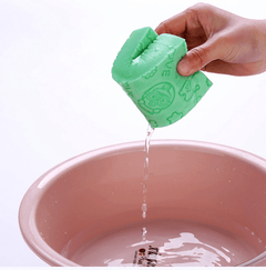 Bath Sponge Lace Printed Baby Scrub Shower