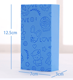 Bath Sponge Lace Printed Baby Scrub Shower