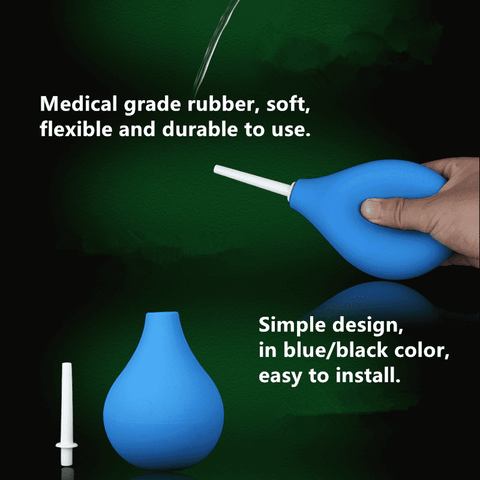 Image of Vagina Cleaner Enema Bulb Syringe Rubber Tool
