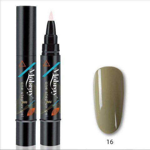 Image of One Step Gel Nail Varnish Pen 3 In 1 Long-lasting Polish