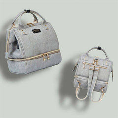 Small Mummy Maternity Baby Diaper Bag Backpack Stroller Organizer