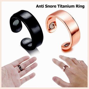 Anti Snore Titanium Ring