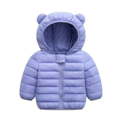 Image of Warm Winter Zipper Hooded Children's Jackets