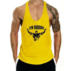 Mens Gym Fitness Clothing Workout Cotton Sleeveless Stringer