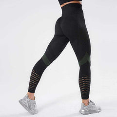 Women Push UP High Waist Sexy Breathable Workout Leggings