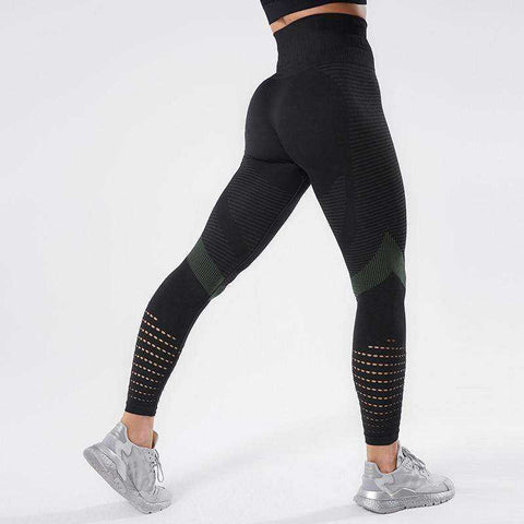Image of Women Push UP High Waist Sexy Breathable Workout Leggings