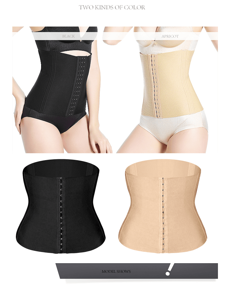 Double Control Waist Trainer Corset Body Shaper