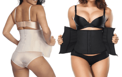 Double Control Waist Trainer Corset Body Shaper