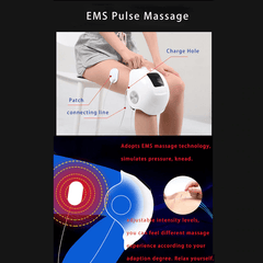 Smart Infrared Light Heated Vibration Knee Joint Massager