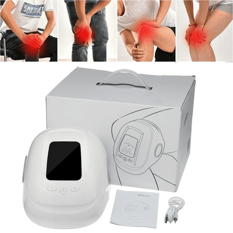 Image of Smart Infrared Light Heated Vibration Knee Joint Massager