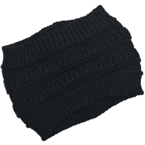 Image of Winter Knitted Ponytail Beanies