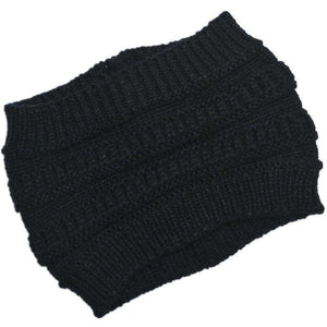 Winter Knitted Ponytail Beanies