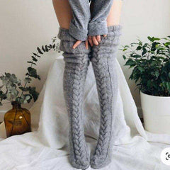 Women Warm Thigh Winter Knee Socks