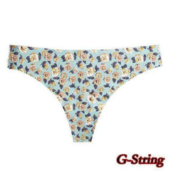 Sexy Seamless Flowers Print Slip Breathable Underwear For Women - AWAKENING AESTHETICS