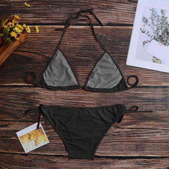 Sexy Women Pure Color 2021 New Brazilian Summer Style Lady Bandage Swimwear Bikini Set - AWAKENING AESTHETICS