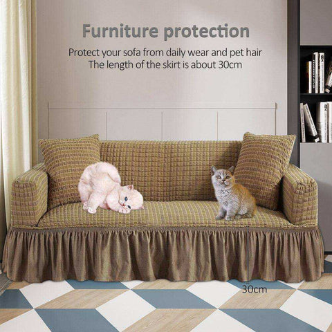Image of All-inclusive Sofa Covers Slip-resistant Stretch Slipcovers