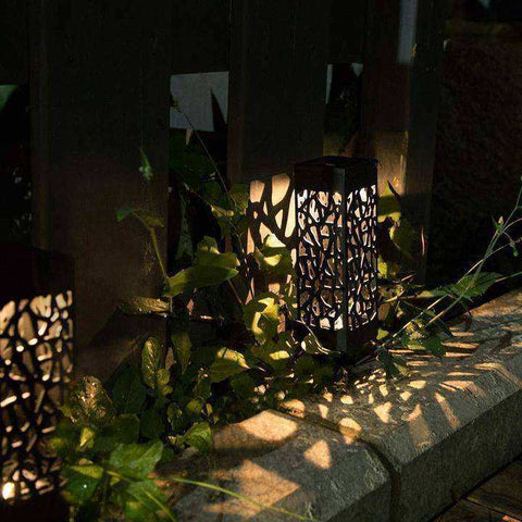 Image of Solar Powered Waterproof Vintage Garden Light