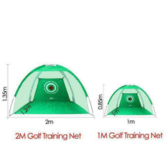 Portable Golf Training Practice Hitting Net Cage