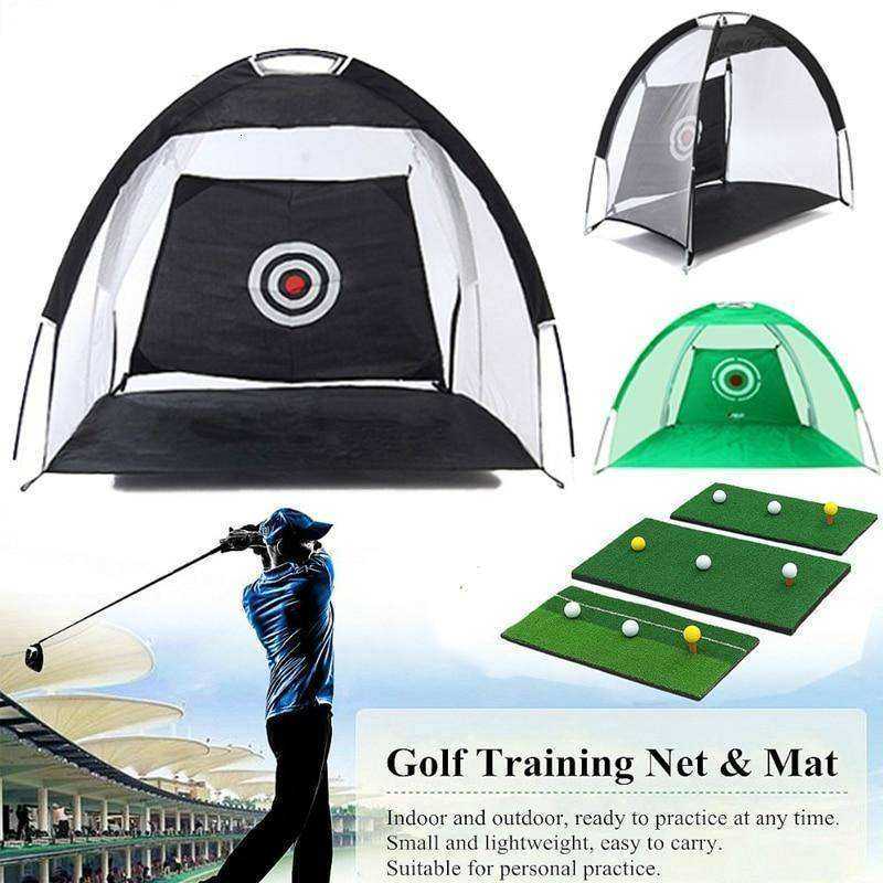 Portable Golf Training Practice Hitting Net Cage