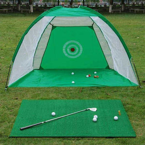 Portable Golf Training Practice Hitting Net Cage