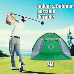 Portable Golf Training Practice Hitting Net Cage