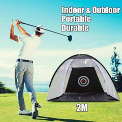 Portable Golf Training Practice Hitting Net Cage